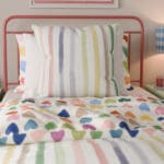 Bluebellgray Watercolour Stripe Tetbury Cushion