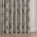 Land & Shore Dawn Blue Red Wave Curtain