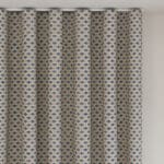 Land & Shore Dawn Blue Red Wave Curtain