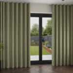 Land & Shore Dawn Green Wave Curtain