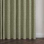 Land & Shore Dawn Green Wave Curtain