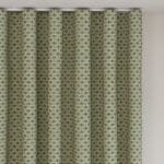 Land & Shore Dawn Green Wave Curtain