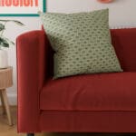 Land & Shore Dawn Green Cushion