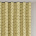 Land & Shore Dawn Ochre Wave Curtain