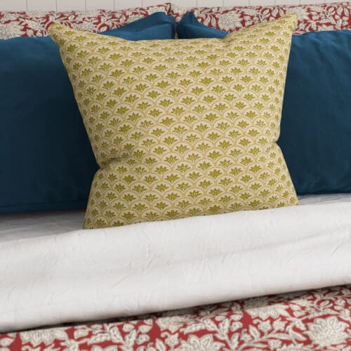 Land & Shore Dawn Ochre Cushion