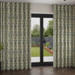 Land & Shore Esther Green Wave Curtain