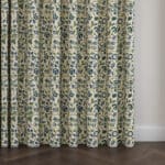Land & Shore Esther Green Wave Curtain