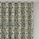 Land & Shore Esther Green Wave Curtain