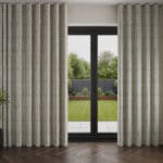 Land & Shore Fintra Stripe Blue Red Wave Curtain