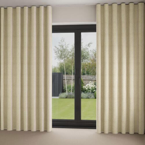 Land & Shore Fintra Stripe Multi Wave Curtain