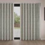 Land & Shore Fintra Stripe Teal Wave Curtain