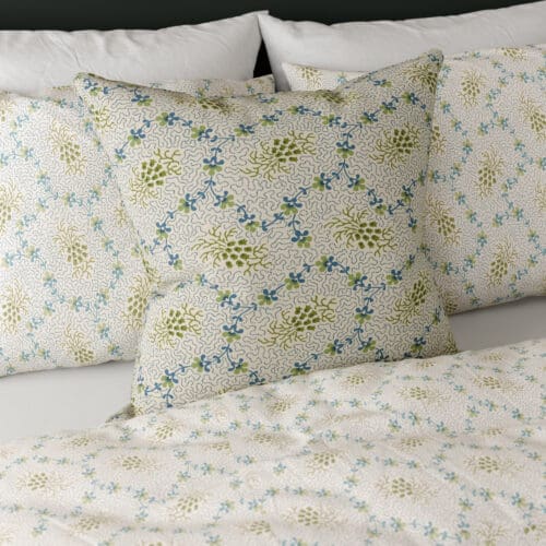 Land & Shore Lorie Green Cushion