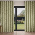Land & Shore Oak Leaf Green Wave Curtain