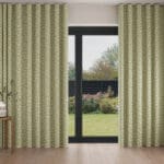 Land & Shore Oak Leaf Green Wave Curtain