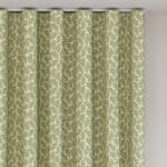 Land & Shore Oak Leaf Green Wave Curtain
