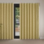 Land & Shore Oak Leaf Ochre Wave Curtain