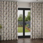 Land & Shore Orchard Blue Red Wave Curtain