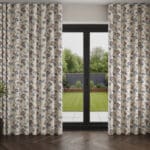 Land & Shore Orchard Blue Red Wave Curtain