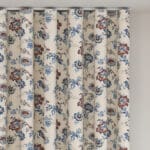 Land & Shore Orchard Blue Red Wave Curtain