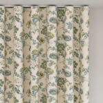 Land & Shore Orchard Green Wave Curtain