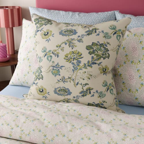 Land & Shore Orchard Green Cushion