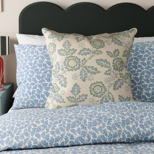 Land & Shore River Green Cushion