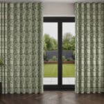 Land & Shore Rowallane Green Wave Curtain