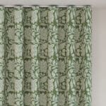 Land & Shore Rowallane Green Wave Curtain