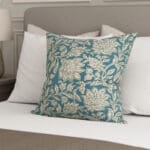 Land & Shore Rowallane Teal Cushion