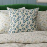 Land & Shore Seedling Teal Cushion