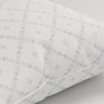 Historic Royal Palaces Fleur De Lis Dove Grey Cushion