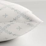 Historic Royal Palaces Fleur De Lis Dove Grey Cushion
