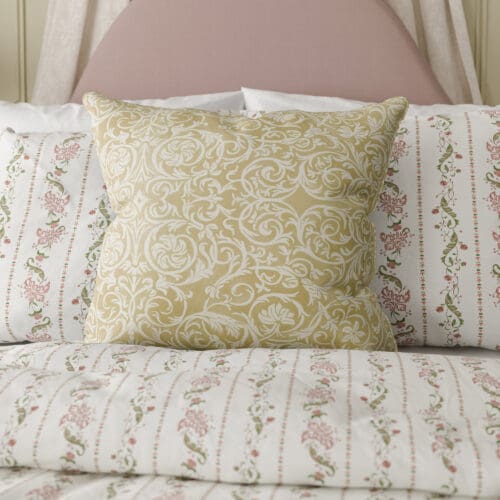Historic Royal Palaces Kensington Ochre Cushion