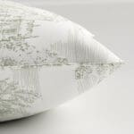 Historic Royal Palaces Palace Toile Green Cushion