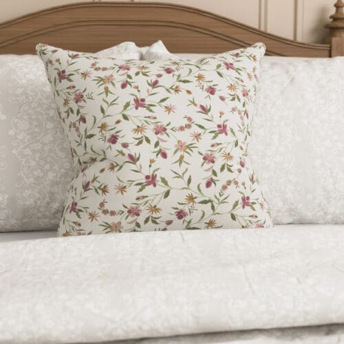 Historic Royal Palaces Royal Court Floral Berry Cushion