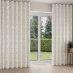 Historic Royal Palaces Royal Court Floral Duck Egg Wave Curtain
