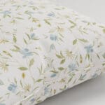 Historic Royal Palaces Royal Court Floral Duck Egg Cushion