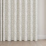 Historic Royal Palaces Royal Court Floral Duck Egg Wave Curtain