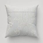 Historic Royal Palaces Tijou Porcelain Blue Cushion