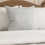 Historic Royal Palaces Tijou Porcelain Blue Cushion