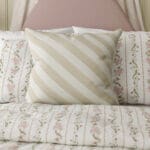 Historic Royal Palaces Tudor Stripe Stone Cushion