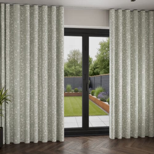 Historic Royal Palaces Tudor Trail Sage Wave Curtain