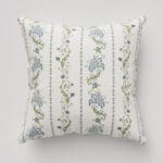 Historic Royal Palaces Waistcoat Stripe Blue Cushion