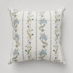 Historic Royal Palaces Waistcoat Stripe Blue Cushion