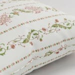 Historic Royal Palaces Waistcoat Stripe Clay Pink Cushion