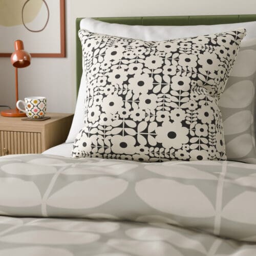 Orla Kiely Criss-cross Stem Vintage Lace Cushion