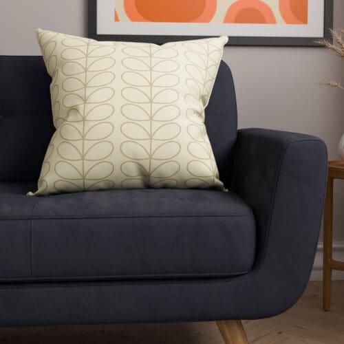 Orla Kiely Linear Stem Natural Cushion