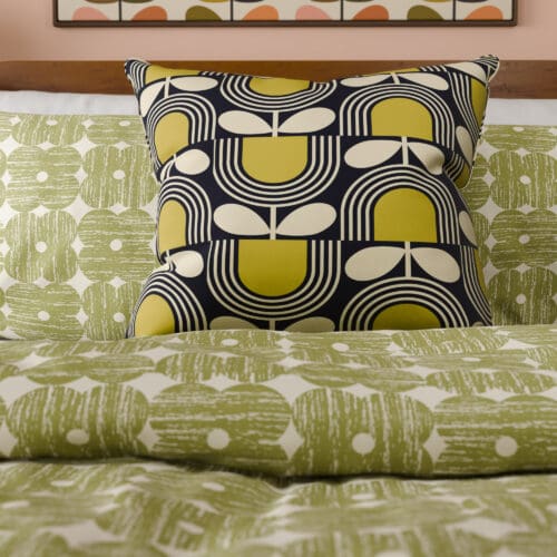 Orla Kiely Striped Tulip Navy Cushion
