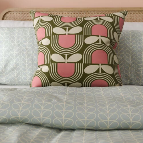 Orla Kiely Striped Tulip Pickel Cushion