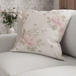 Rachel Ashwell Belle Hydrangea Powder Pink Cushion